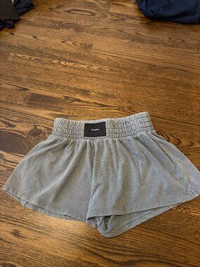 Talentless Women’s Boxing Shorts - Steel Grey